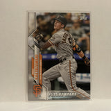 #297 Mike Yastrzemski Future Stars San Francisco Giants 2020 Topps Series 1 Baseball Card IB