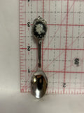 White Black Rock Souvenir Spoon