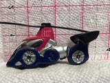 Silver Blue Red Helicopter Unbranded  Diecast Car