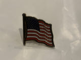 USA American Flag Lapel Hat Pin BK