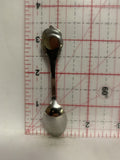 White Black Rock Souvenir Spoon