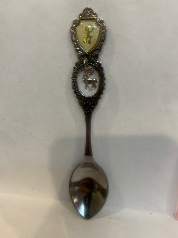 Mr Pee Gee Prince George British Columbia Deer Souvenir Spoon