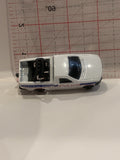 White Highway Patrol Police Truck Unbranded Toy Diecast Car