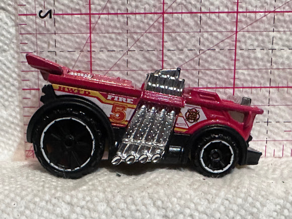 Red Fire Backdrafter 2014 Hot Wheels Diecast Car