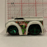 White Clown Jack in Box Dairy Delivery ©2003 Hot Wheels Diecast Car DJ