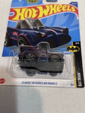 Black Classic TV Series Batmobile Batman 3/5 78/250 HCW60 2021 Hot Wheels Diecast Car