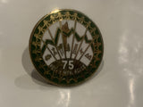 Rocky Mountain House 75th Logo Lapel Hat Pin DQ
