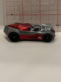 Red Grey Skull N5824 Task Master Hot Wheels Toy Diecast Car