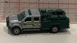 Grey BLM Research Ford F-550 Super Duty MB817 Matchbox Toy Diecast Car
