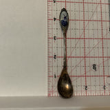 Blue White Windmill Collectable Souvenir Spoon DI