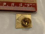 WAC Red Deer Canada 1988 Airplane Lapel Hat Pin BK