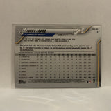#3 Nicky Lopez Kansas City Royals 2020 Topps Series 1 Baseball Card IC