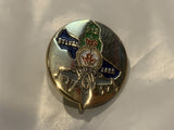 Sylvan Lake Legion #212 Jet Fighter Lapel Hat Pin BK