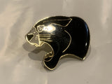 Roaring Black Panther Lapel Hat Pin BK