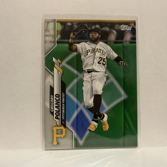 #170 Gregory Polanco Pittsburgh Pirates 2020 Topps Series 1 Baseball Card IC
