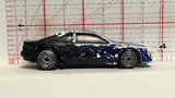 Black Blue Racer 1989 Hot Wheels Diecast Car