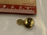 Smiling Happy Light Bulb Lapel Hat Pin BK
