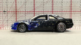 Black Blue Racer 1989 Hot Wheels Diecast Car