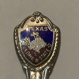 Texas Lone Star State Rodeo Collectable Souvenir Spoon DI