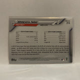 #213 Target Field  Minnesota Twins 2020 Topps Series 1 Baseball Card IC