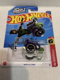 Purple Wheelie Chair HW Daredwvils 2/5 96/250 HCX08 2021 Hot Wheels Diecast Car
