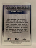 #SMLB-4 Rafael Devers Stats of MLB Boston Red Sox 2022 Topps Series 1 Baseball Card MLB