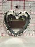 Everyone Needs Someone to Hug Heart Button Pinback