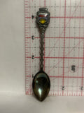 Vernon British Columbia Flag Crest  Souvenir Spoon