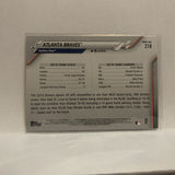 #218 Sun Trust Park Atlanta Braves 2020 Topps Series 1 Baseball Card IC
