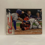 #186 Roberto Perez Cleveland Indians 2020 Topps Series 1 Baseball Card IC