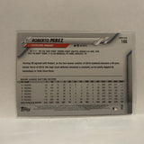 #186 Roberto Perez Cleveland Indians 2020 Topps Series 1 Baseball Card IC