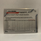 #219 Jean Segura Philadelphia Phillies 2020 Topps Series 1 Baseball Card IC