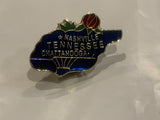 Nashville Tennessee Chattenooga Lapel Hat Pin BK