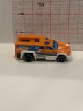 Orange Rescue Duty 2012 Hot Wheels Toy Diecast Car
