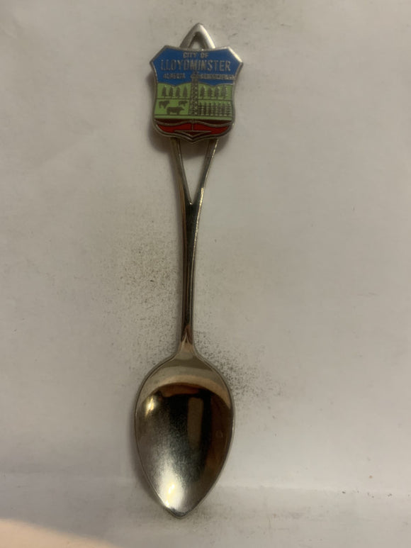 City of Lloydminster Alberta Saskatchewan Souvenir Spoon