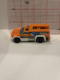 Orange Rescue Duty 2012 Hot Wheels Toy Diecast Car