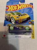 Yellow MS-T Suzuka HW Art Cars 6/10 170/250 HCW44 2021 Hot Wheels Diecast Car