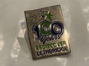 100 Years Rediscover Lethbridge Lapel Hat Pin DQ