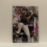 #12 Sam Hilliard Rookie  Colorado Rockies 2020 Topps Series 1 Baseball Card IC