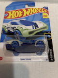 White Cosmic Coupe X-Rayers 1/5 122/250 HCX18 2021 Hot Wheels Diecast Car