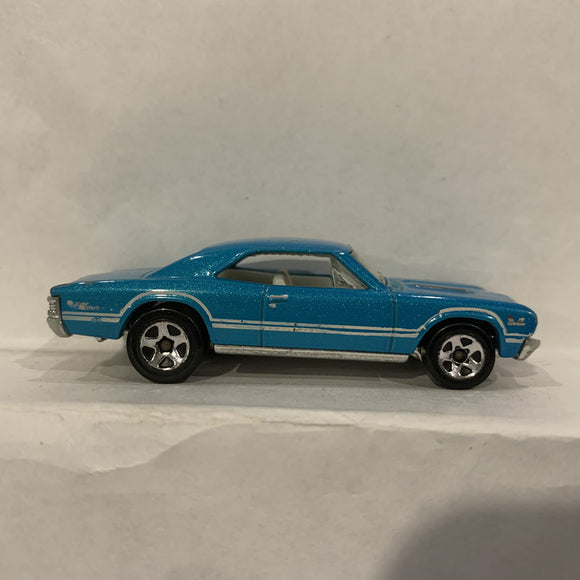 Blue '67 Chevelle SS  Hot Wheels Diecast Car DK
