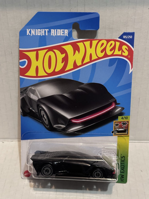 Black HW K.I.T.T. Concept HW Exotics 4/10 Knight Rider 185/250 HCR98 2021 Hot Wheels Diecast Car