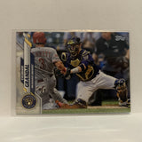 #52 Yasmani Grandal Milwaukee Brewers 2020 Topps Series 1 Baseball Card IC