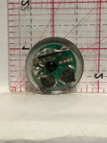 Red Train Engine Button Pinback