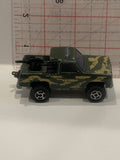 Green Camo Depanneuse 1/62 Majorette Toy Diecast Car
