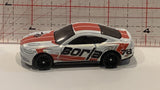 White Borla 2015 Ford Mustang GT Hot Wheels Toy Diecast Car