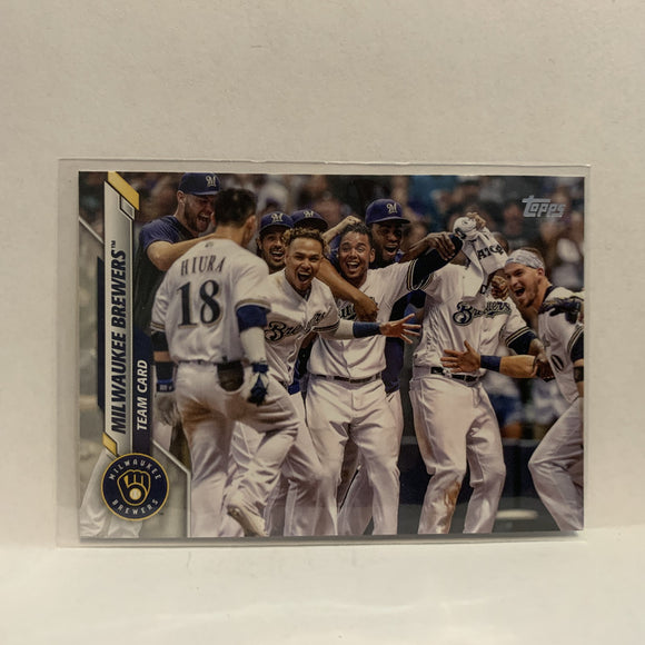 #27 Miller Park Milwaukee Brewers 2020 Topps Series 1 Baseball Card ID