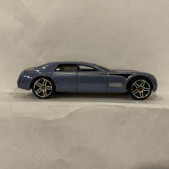 Blue Cadillac V-16 ©2003 Hot Wheels Diecast Car DK