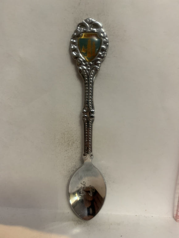 Big Valley Alberta Oil Derricks Souvenir Spoon