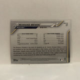 #27 Miller Park Milwaukee Brewers 2020 Topps Series 1 Baseball Card ID